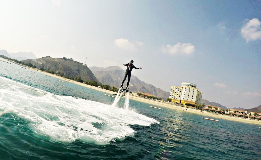 Oceanic Khorfakkan Resort&Spa Khor Fakkan Luaran gambar